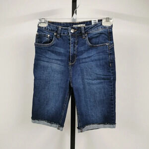 U2b Bermuda High Rise  Jean Shorts